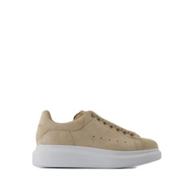 Alexander Mcqueen Chic Beige Oversized Sneakers