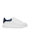 Alexander Mcqueen Oversized Lace-up Leather Sneakers In White