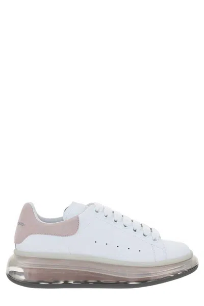 Alexander Mcqueen Oversized Lace-up Sneakers In White