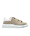 Alexander Mcqueen Oversized Lace-up Sneakers In Beige