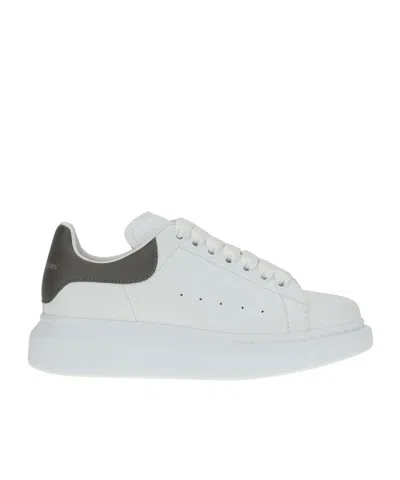Alexander Mcqueen Oversized Lace-up Sneakers In White