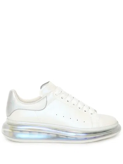 Alexander Mcqueen Oversized Lace-up Sneakers In White
