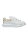 Alexander Mcqueen Oversized Lace-up Sneakers In White