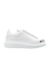 Alexander Mcqueen Oversized Lace-up Sneakers In White
