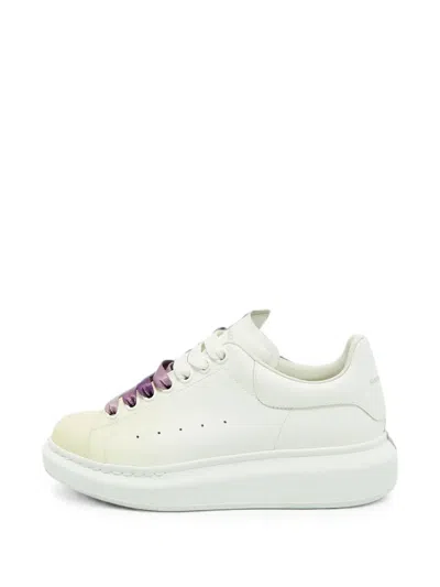 Pre-owned Alexander Mcqueen Oversized Lace-up Sneakers In Neutral