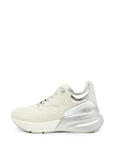 Pre-owned Alexander Mcqueen Oversized Lace-up Sneakers In Neutral