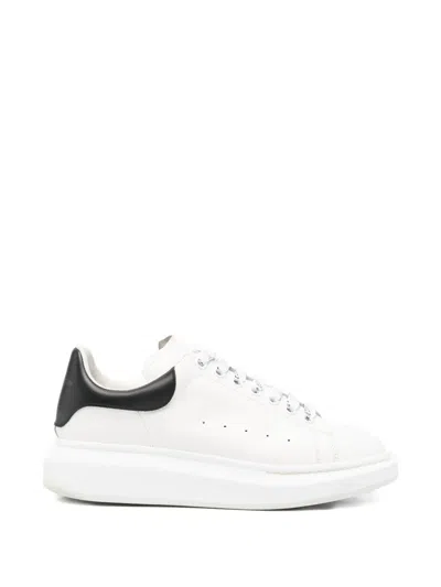 Pre-owned Alexander Mcqueen Oversized Lace-up Sneakers In White