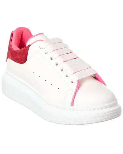 ALEXANDER MCQUEEN ALEXANDER MCQUEEN OVERSIZED LEATHER & SUEDE SNEAKER