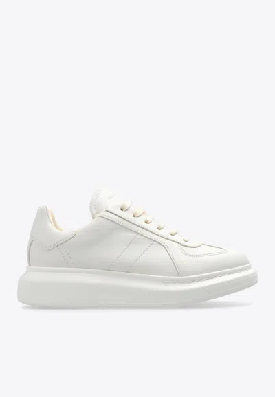 Alexander Mcqueen Oversized Leather Low-top Sneakers