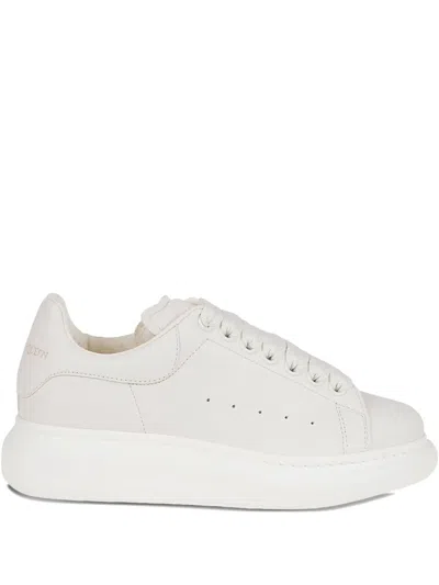 Alexander Mcqueen Oversized Leather Platform Sneakers