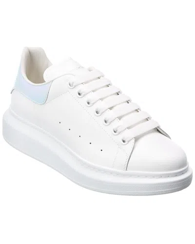 Alexander Mcqueen Oversized Leather Sneaker In White