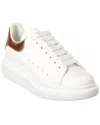 Alexander Mcqueen Metallic Oversized Low-top Sneakers In Yellow