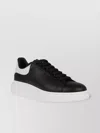 Alexander Mcqueen Men Low-top Leather Sneakers In Animal Print