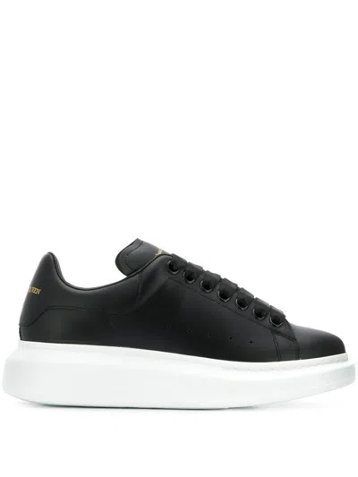ALEXANDER MCQUEEN ALEXANDER MCQUEEN OVERSIZED LEATHER SNEAKERS