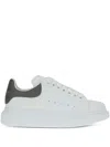 Alexander Mcqueen Platform Leather Sneakers Press-studded Logo