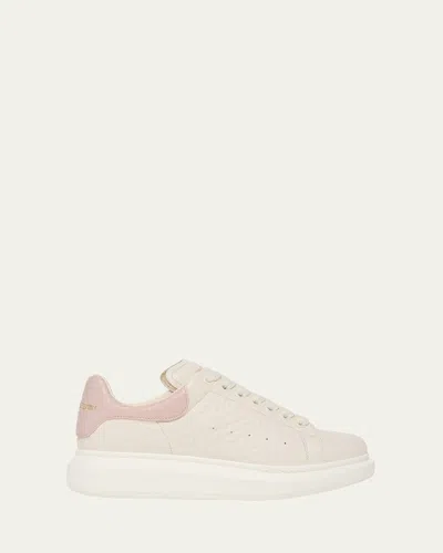 Alexander Mcqueen Oversized Leather Sneakers In Multi
