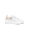 Alexander Mcqueen Oversized Leather Sneakers In White