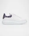 Alexander Mcqueen Oversized Leather Sneakers In White
