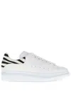 Alexander Mcqueen Oversized Leather Sneakers In White
