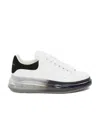 Alexander Mcqueen Sneakers Oversize Donna Pelle Bianco/nero In White