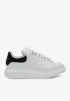 Alexander Mcqueen Oversize Sneakers In White And Beige Calf Leather