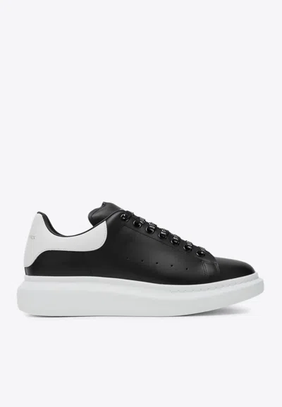 Alexander Mcqueen Oversized Low-top Sneakers In Black