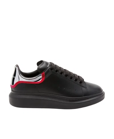 Alexander Mcqueen Oversized Low-top Sneakers In Black