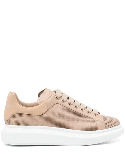 Alexander Mcqueen Oversized Low-top Sneakers In Neutrals