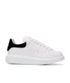 Alexander Mcqueen Oversize Sneakers In White And Beige Calf Leather In White