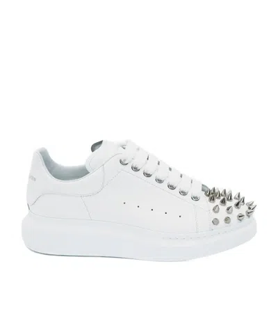 Alexander Mcqueen Oversized Low Top Sneakers In White