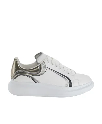 Alexander Mcqueen Oversized Low-top Sneakers In White