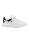 Alexander Mcqueen 45mm Oversized Leather Sneakers In White