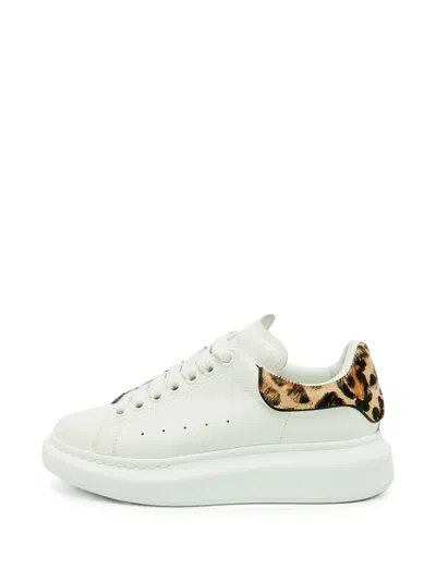 Pre-owned Alexander Mcqueen Oversized Low-top Sneakers In White