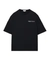 Alexander Mcqueen Black Cotton Clothing T-shirts In Black