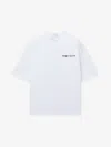 Alexander Mcqueen Oversized Mcqueen T-shirt In White