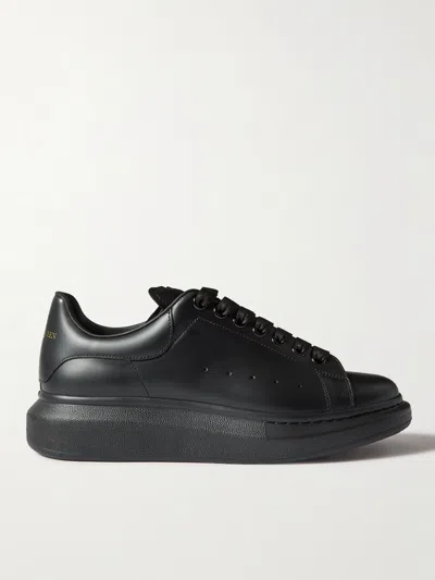 Pre-owned Alexander Mcqueen Oversized Men's Black Sneakers