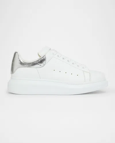 Alexander Mcqueen Oversized Metallic-embossed Sneaker