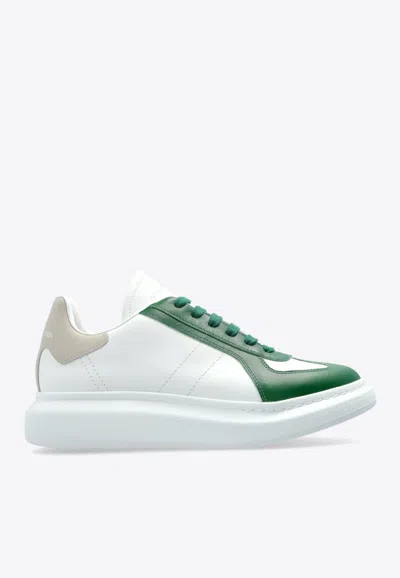 ALEXANDER MCQUEEN OVERSIZED PANELED LOW-TOP SNEAKERS