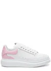 Alexander Mcqueen Larry Oversized Sneakers In White And Pink