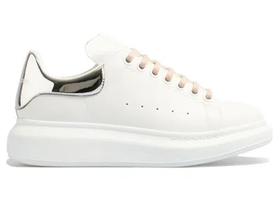 Pre-owned Alexander Mcqueen Oversized Pink (women's) Sneakers In White/silver