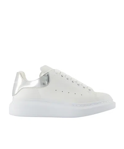 Alexander Mcqueen Oversized Platform Sneakers In Gray