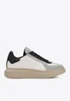 Alexander Mcqueen Calf Leather Sneakers In Multicolor