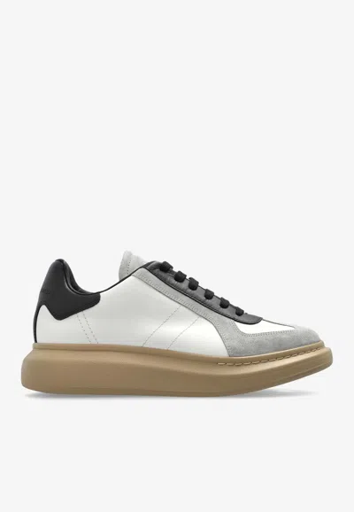 Alexander Mcqueen Oversized Retro Low-top Sneakers In White