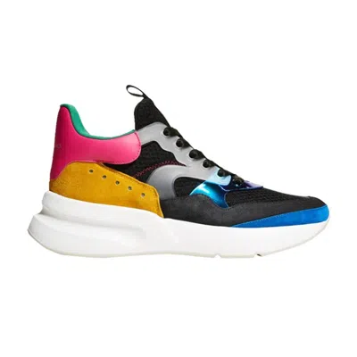 Pre-owned Alexander Mcqueen Oversized Runner 'colorblock - Iridescent' | Black | Men's Size 40