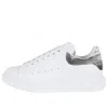 Alexander Mcqueen Leather White Sneakers