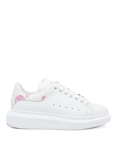 Alexander Mcqueen Oversized Skull-print Sneakers In White