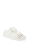Alexander Mcqueen Oversized Slide Sandal In White