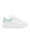 Alexander Mcqueen Leather Sneakers With Thick Sole And Perforated Design