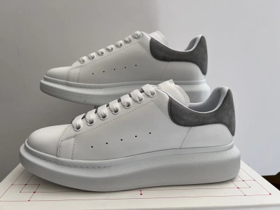 Pre-owned Alexander Mcqueen Oversized Sneaker Battleship Grey/white