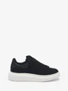 Alexander Mcqueen Black Low Top Sneakers With Chunky Sole In Leather Man In Black